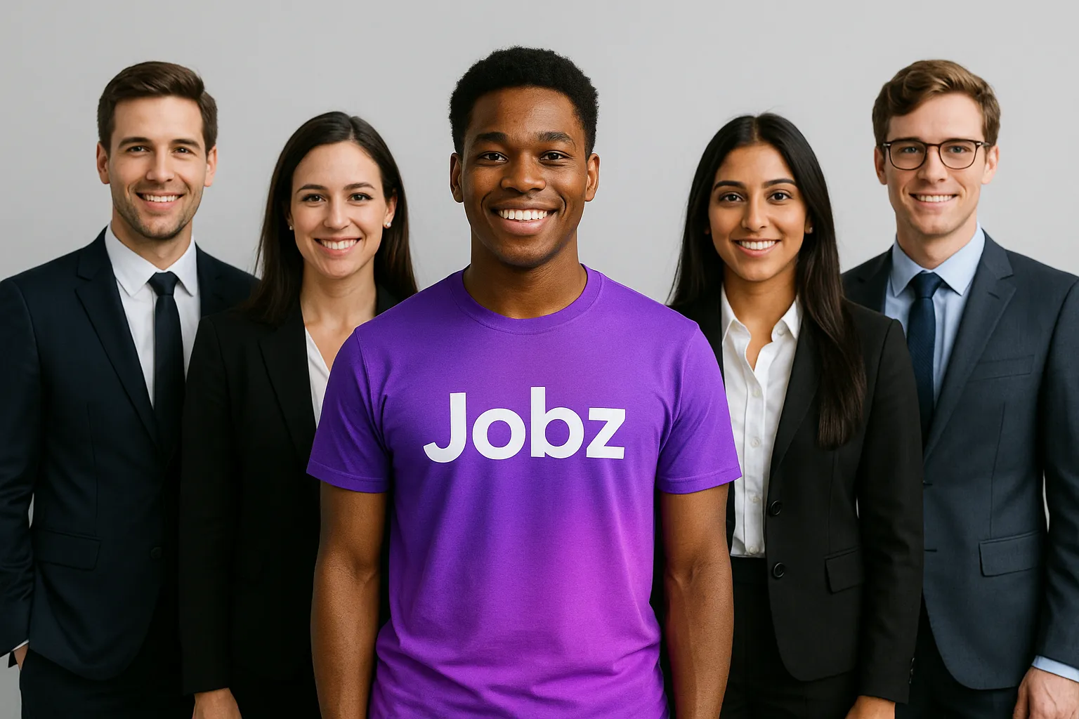 Jobz recruiter dashboard showing candidate analytics and metrics