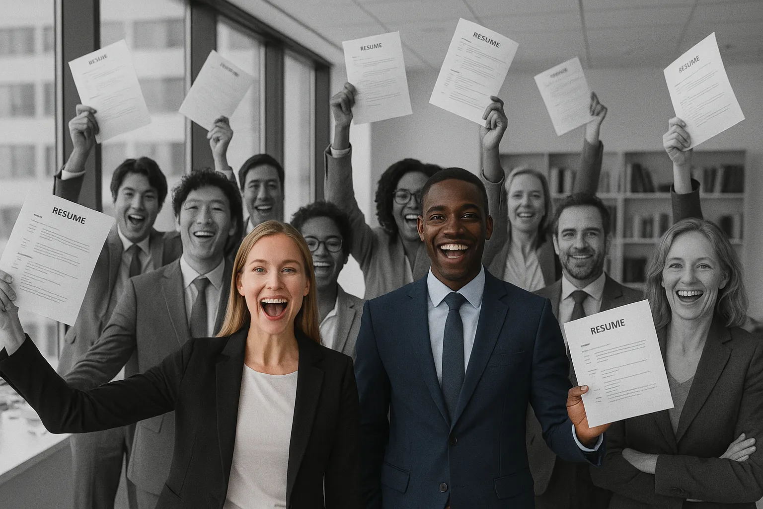Recruiter using AI-powered sourcing technology
